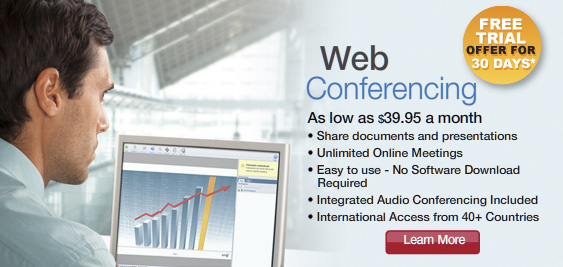 Sign Up for Web Conferencing